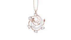 PN90338- Jewelry CAD Design -Pendants, Pearl Collection, Light Weight Collection