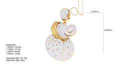 PN90252- Jewelry CAD Design -Pendants