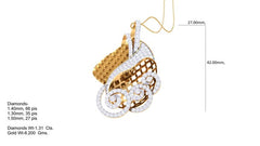 PN90267- Jewelry CAD Design -Pendants