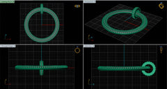 PN90903- Jewelry CAD Design -Pendants