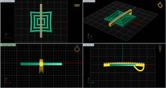 PN90911- Jewelry CAD Design -Pendants