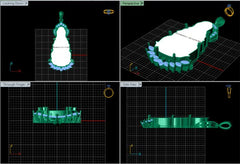 PN91202- Jewelry CAD Design -Pendants