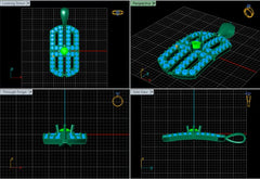 PN91218- Jewelry CAD Design -Pendants