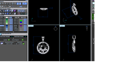 PN91379- Jewelry CAD Design -Pendants