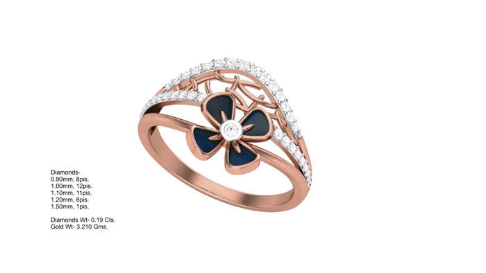 LR90041- Jewelry CAD Design -Rings, Enamel Collection