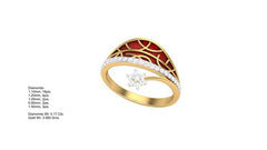 LR90042- Jewelry CAD Design -Rings, Enamel Collection