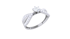 LR90138- Jewelry CAD Design -Rings, Engagement Rings, Solitaire Rings, Light Weight Collection