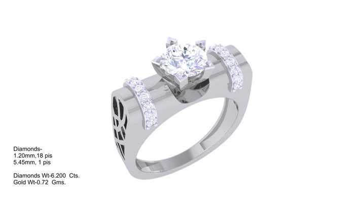 LR91595- Jewelry CAD Design -Rings, Engagement Rings, Solitaire Rings, Light Weight Collection
