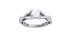 LR90134- Jewelry CAD Design -Rings, Engagement Rings, Solitaire Rings