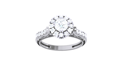 LR90135- Jewelry CAD Design -Rings, Engagement Rings, Solitaire Rings