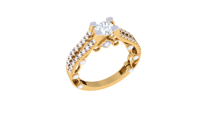 LR90142- Jewelry CAD Design -Rings, Engagement Rings, Solitaire Rings
