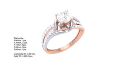 LR91537- Jewelry CAD Design -Rings, Engagement Rings, Solitaire Rings