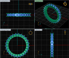 LR92276- Jewelry CAD Design -Rings, Eternity Rings, Wedding Rings