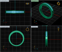 LR92326- Jewelry CAD Design -Rings, Eternity Rings, Wedding Rings