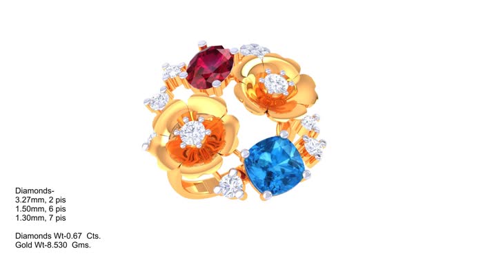 LR90112- Jewelry CAD Design -Rings, Fancy Collection, Fancy Diamond Collection, Color Stone Collection