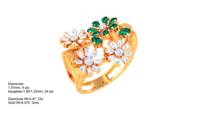 LR90121- Jewelry CAD Design -Rings, Fancy Collection, Fancy Diamond Collection, Color Stone Collection