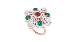 LR90159- Jewelry CAD Design -Rings, Fancy Collection, Fancy Diamond Collection, Color Stone Collection