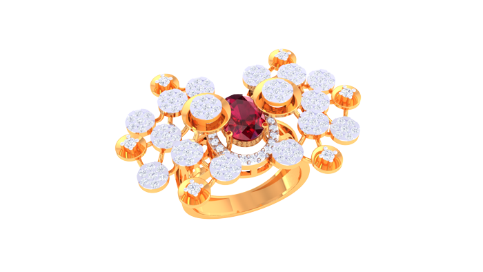 LR90364- Jewelry CAD Design -Rings, Fancy Collection, Fancy Diamond Collection, Color Stone Collection