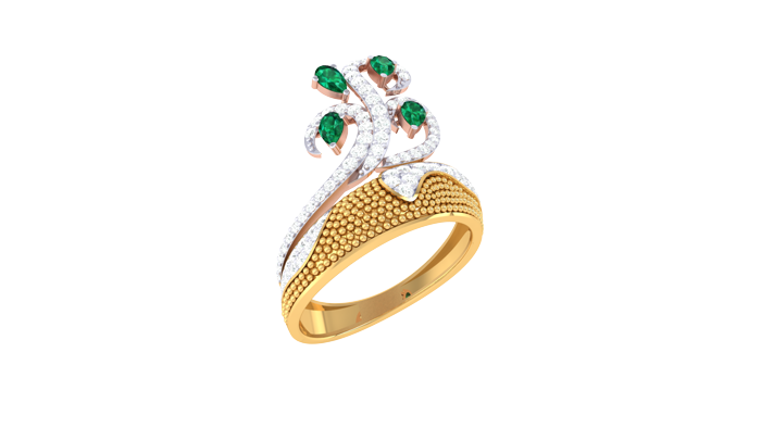 LR90756- Jewelry CAD Design -Rings, Fancy Collection, Fancy Diamond Collection, Color Stone Collection