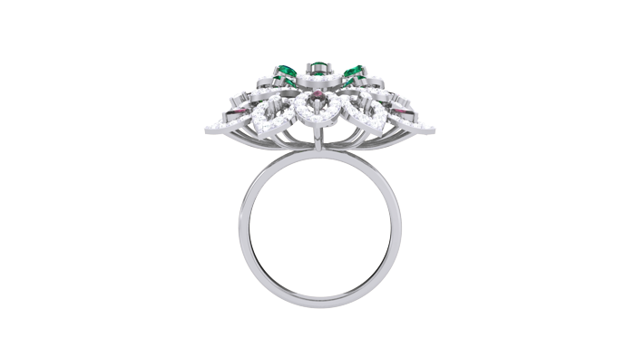 LR90761- Jewelry CAD Design -Rings, Fancy Collection, Fancy Diamond Collection, Color Stone Collection