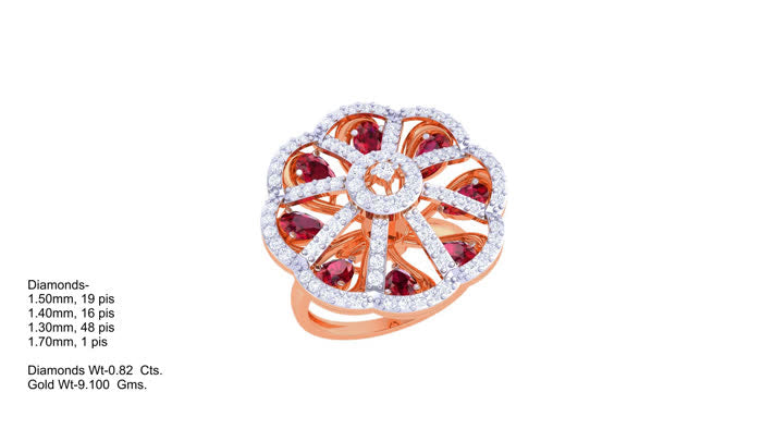 LR90814- Jewelry CAD Design -Rings, Fancy Collection, Fancy Diamond Collection, Color Stone Collection