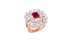 LR90833- Jewelry CAD Design -Rings, Fancy Collection, Fancy Diamond Collection, Color Stone Collection