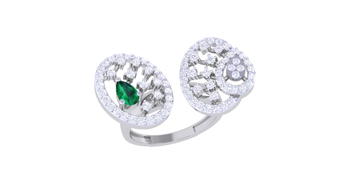LR91154- Jewelry CAD Design -Rings, Fancy Collection, Fancy Diamond Collection, Color Stone Collection