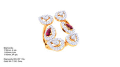 LR91224- Jewelry CAD Design -Rings, Fancy Collection, Fancy Diamond Collection, Color Stone Collection