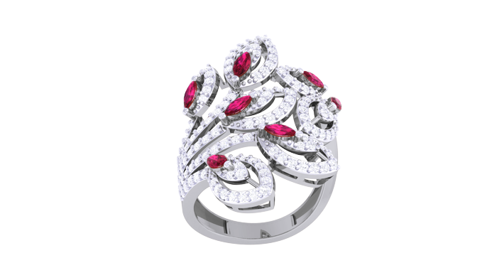 LR91624- Jewelry CAD Design -Rings, Fancy Collection, Fancy Diamond Collection, Color Stone Collection
