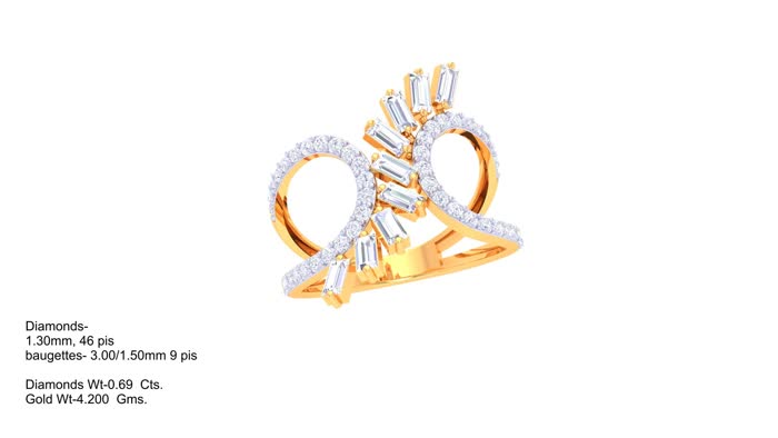 LR91235- Jewelry CAD Design -Rings, Fancy Collection, Fancy Diamond Collection