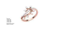 LR90039- Jewelry CAD Design -Rings, Fancy Collection, Light Weight Collection