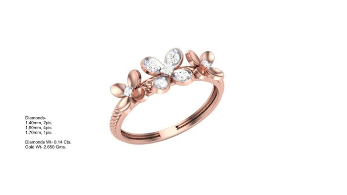 LR90051- Jewelry CAD Design -Rings, Fancy Collection, Light Weight Collection