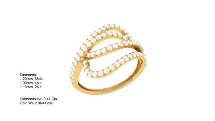 LR90053- Jewelry CAD Design -Rings, Fancy Collection, Light Weight Collection