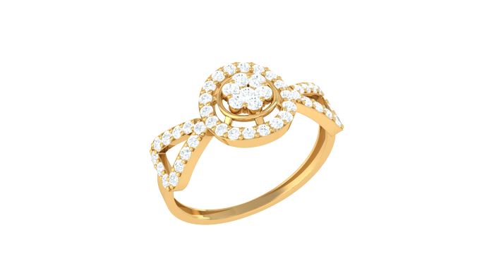 LR90057- Jewelry CAD Design -Rings, Fancy Collection, Light Weight Collection