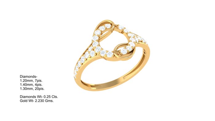 LR90058- Jewelry CAD Design -Rings, Fancy Collection, Light Weight Collection
