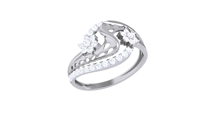 LR90061- Jewelry CAD Design -Rings, Fancy Collection, Light Weight Collection