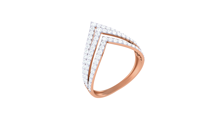LR90064- Jewelry CAD Design -Rings, Fancy Collection, Light Weight Collection