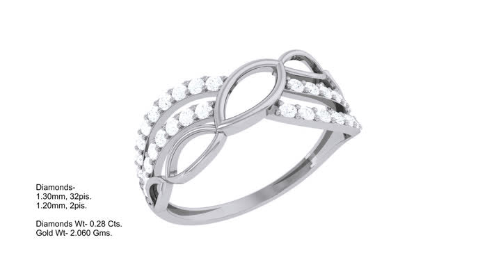 LR90065- Jewelry CAD Design -Rings, Fancy Collection, Light Weight Collection