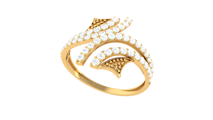 LR90066- Jewelry CAD Design -Rings, Fancy Collection, Light Weight Collection