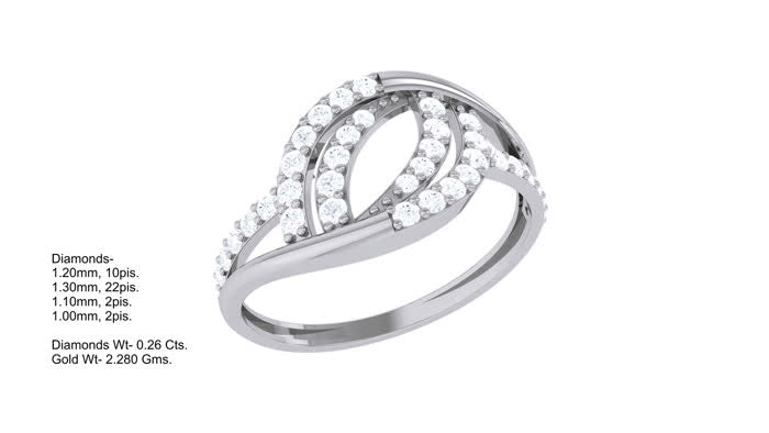 LR90069- Jewelry CAD Design -Rings, Fancy Collection, Light Weight Collection
