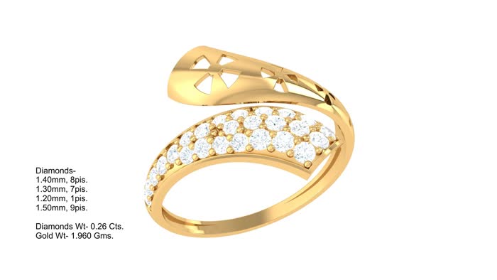 LR90070- Jewelry CAD Design -Rings, Fancy Collection, Light Weight Collection