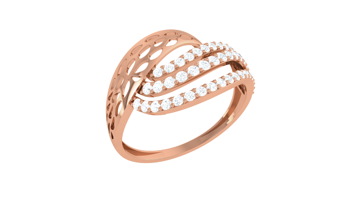 LR90071- Jewelry CAD Design -Rings, Fancy Collection, Light Weight Collection