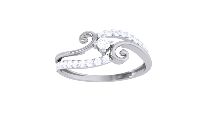 LR90073- Jewelry CAD Design -Rings, Fancy Collection, Light Weight Collection