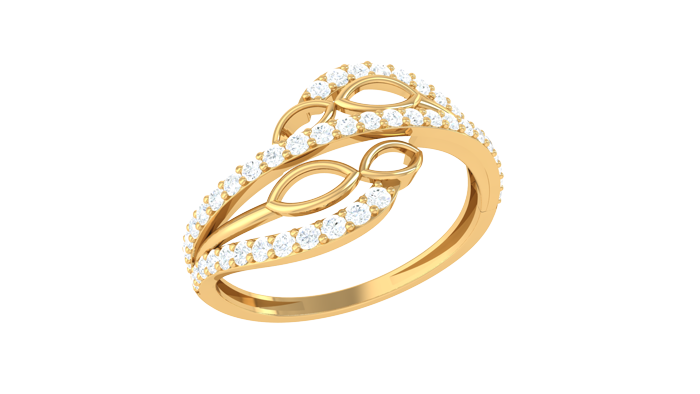 LR90074- Jewelry CAD Design -Rings, Fancy Collection, Light Weight Collection