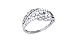 LR90076- Jewelry CAD Design -Rings, Fancy Collection, Light Weight Collection