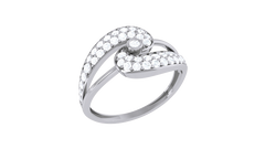 LR90077- Jewelry CAD Design -Rings, Fancy Collection, Light Weight Collection