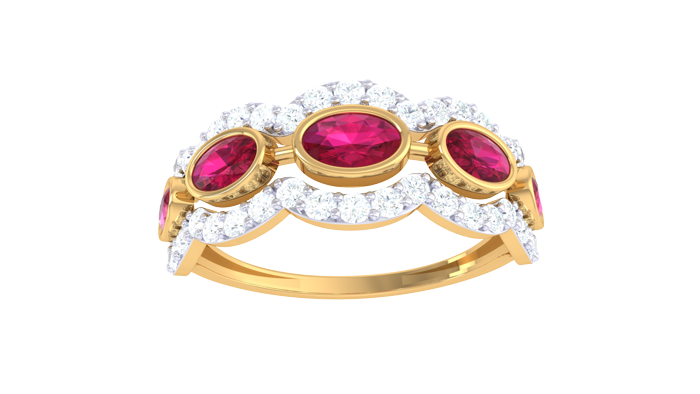 LR90084- Jewelry CAD Design -Rings, Fancy Collection, Light Weight Collection