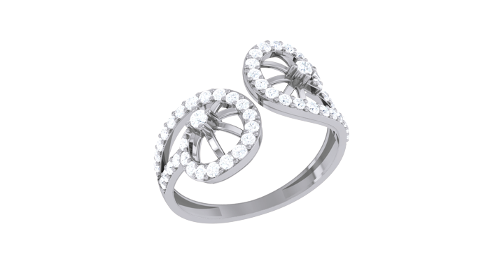 LR90087- Jewelry CAD Design -Rings, Fancy Collection, Light Weight Collection