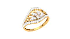 LR90425- Jewelry CAD Design -Rings, Fancy Collection, Light Weight Collection