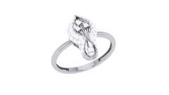 LR90426- Jewelry CAD Design -Rings, Fancy Collection, Light Weight Collection